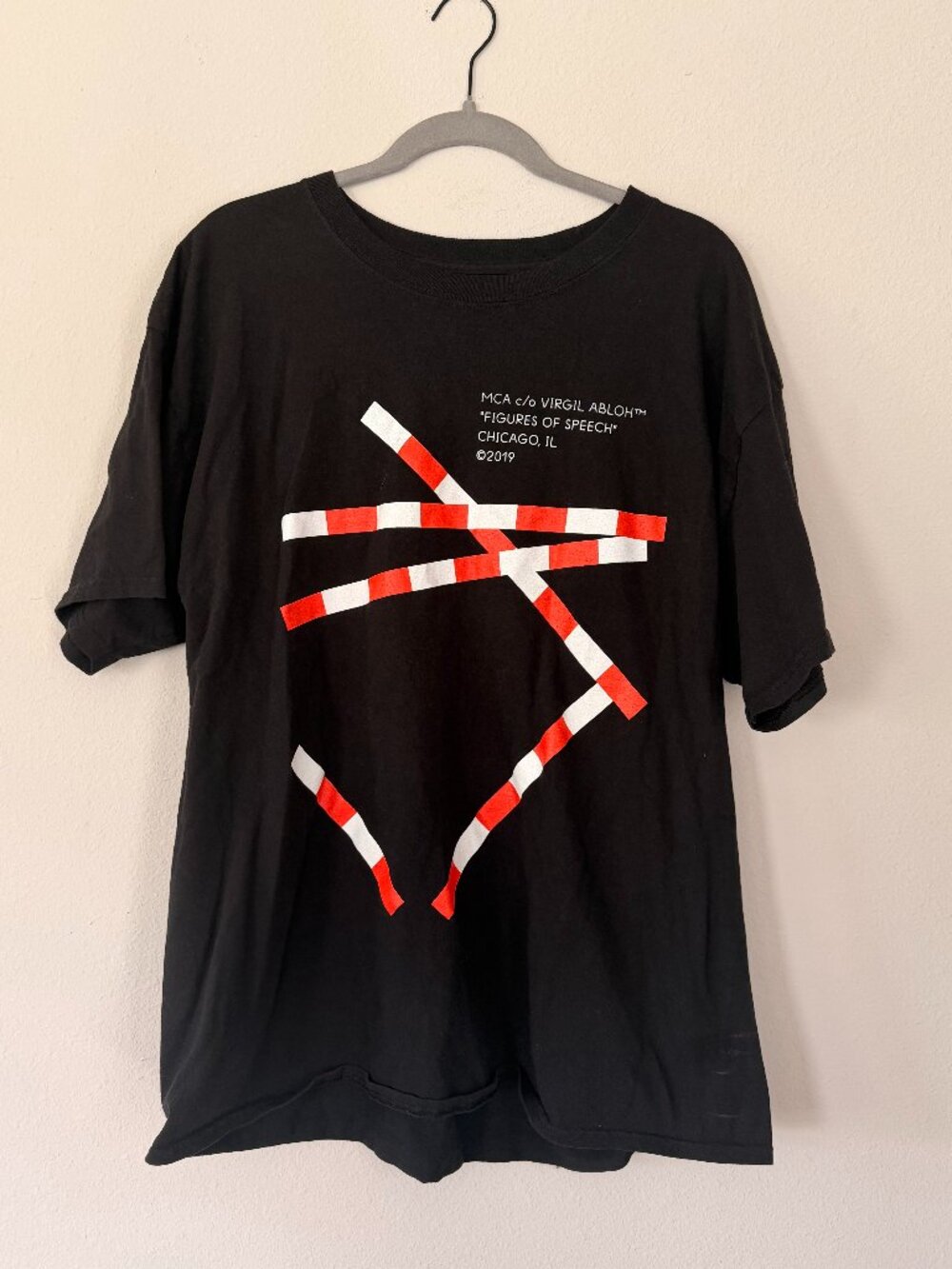 Virgil Abloh MCA Chicago Figures of Speech Champion Tee XL